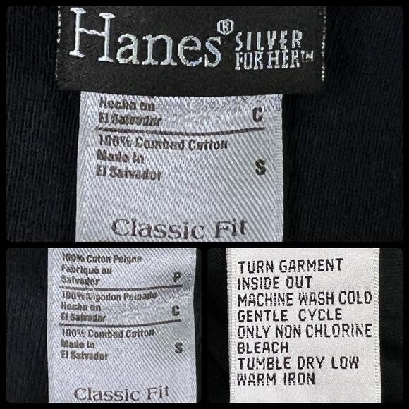 Hanes Pink Magnolias Tank Top Pink Lettering Classic Fit Small Black - Picture 6 of 9